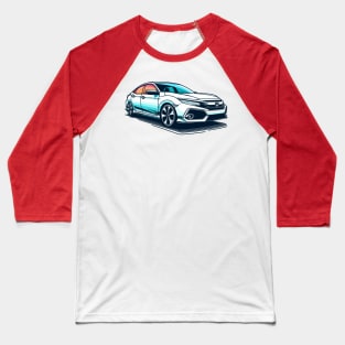 Honda Civic Baseball T-Shirt